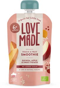 LoveMade Smoothie Äpple & Sötpotatis +6M EKO