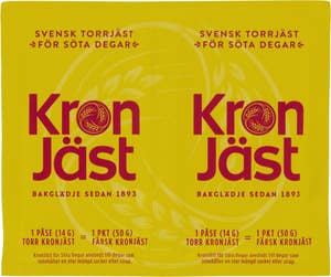 Jästbolaget Kronjäst Söta Degar 2x14g