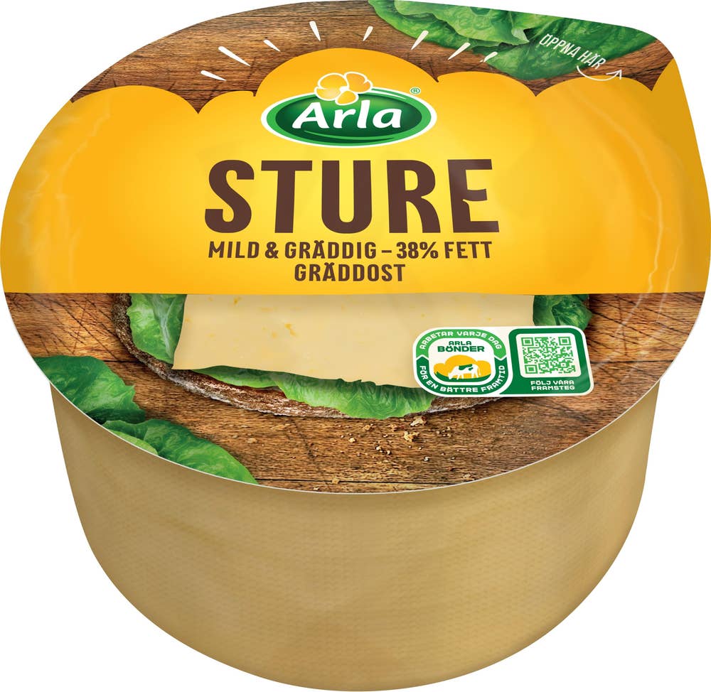 Arla® Sture Gräddost 38%
