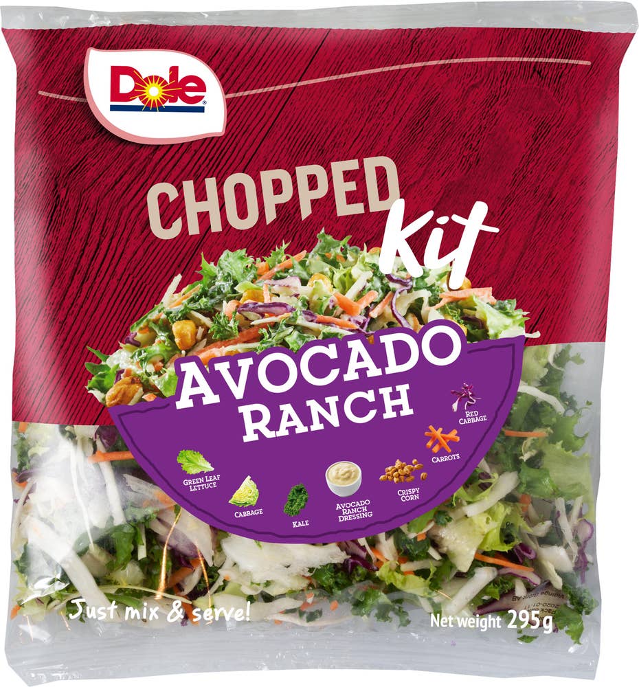 Dole Chopped Kit Avocado Ranch Sverige