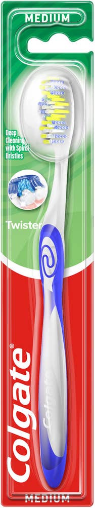 Colgate Tandborste Twister Medium