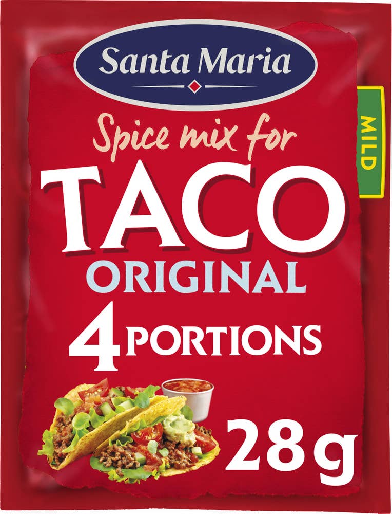 Santa Maria Taco Kryddmix Mild