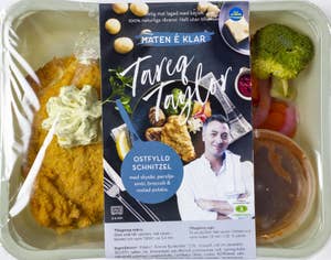 Maten É Klar Tareqs Ostfylld Schnitzel