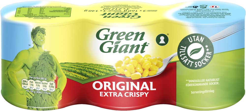 Green Giant Majskorn Extra Crispy 3-p