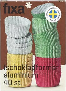Fixa Ischokladformar Aluminium