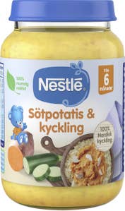 Nestlé Barnmat Sötpotatis & Kyckling 6M