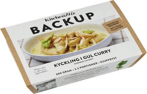 Backup Kyckling i Gul Curry 2-3 Port Fryst
