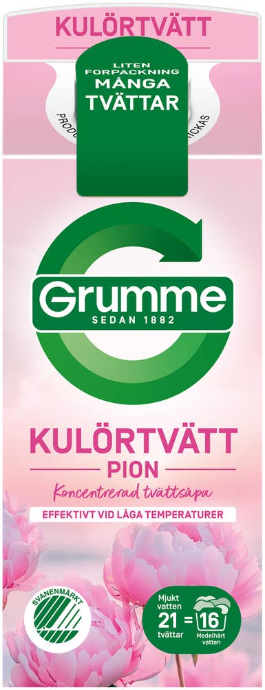 Grumme Flytande Kulörtvätt Pion