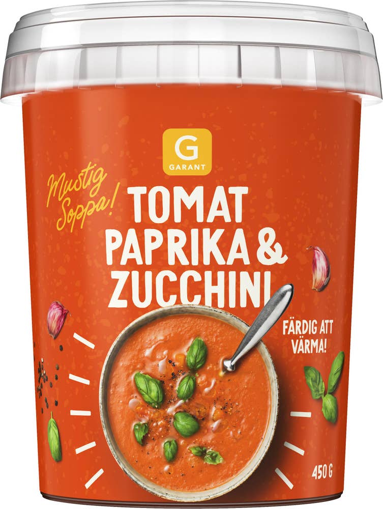 Garant Soppa Tomat, Paprika & Zucchini