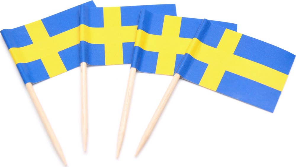 Party Pack Svenska flaggor