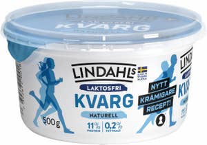 Lindahls Kvarg Naturell 0,2% Laktosfri