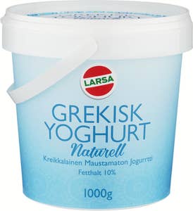 Larsa Foods Grekisk Yoghurt 10% Naturell