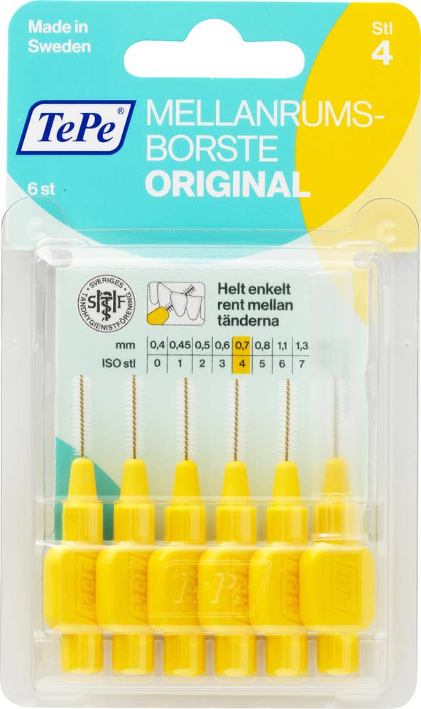 TePe Mellanrumsborste Gul 0,7mm
