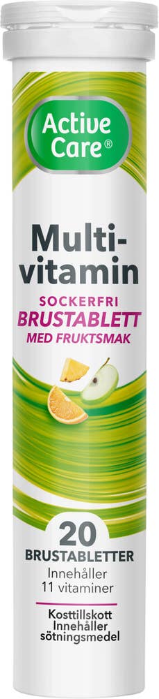 Active Care Brustablett Multivitamin Fruitmix