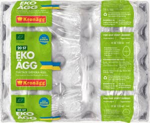 Kronägg Ägg Frigående EKO M/L 1060g