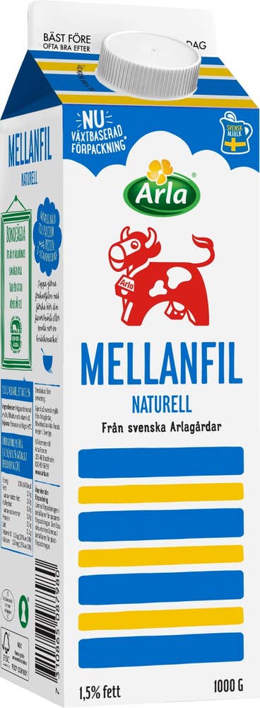 Arla Ko® Mellanfil 1,5%