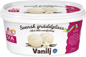 SIA Glass Gräddglass Vanilj