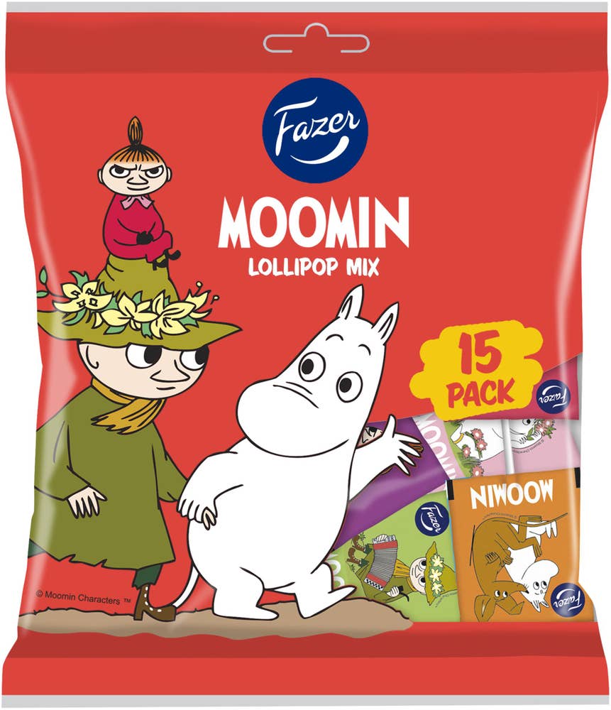 Fazer Klubba Mumin Mix 15-p