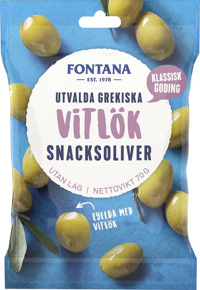 Fontana Snacksoliver Vitlök
