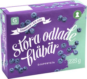 Garant Blåbär Odlade Frysta