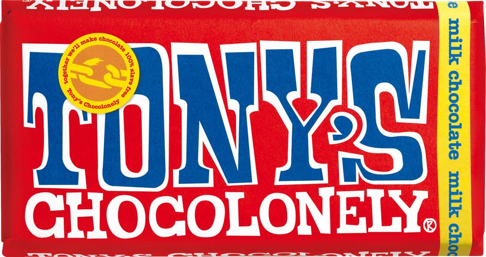 Tony´s Chocolonely Mjölkchoklad Fairtrade