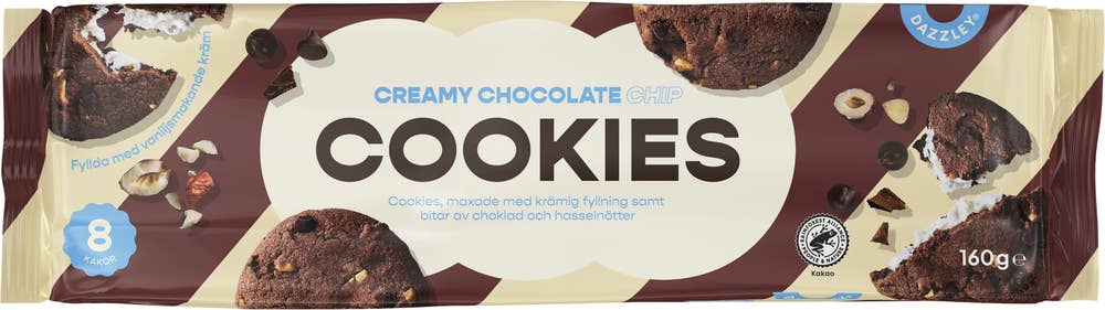 Dazzley Creamy Cookie Chocolate Chip Dazzley