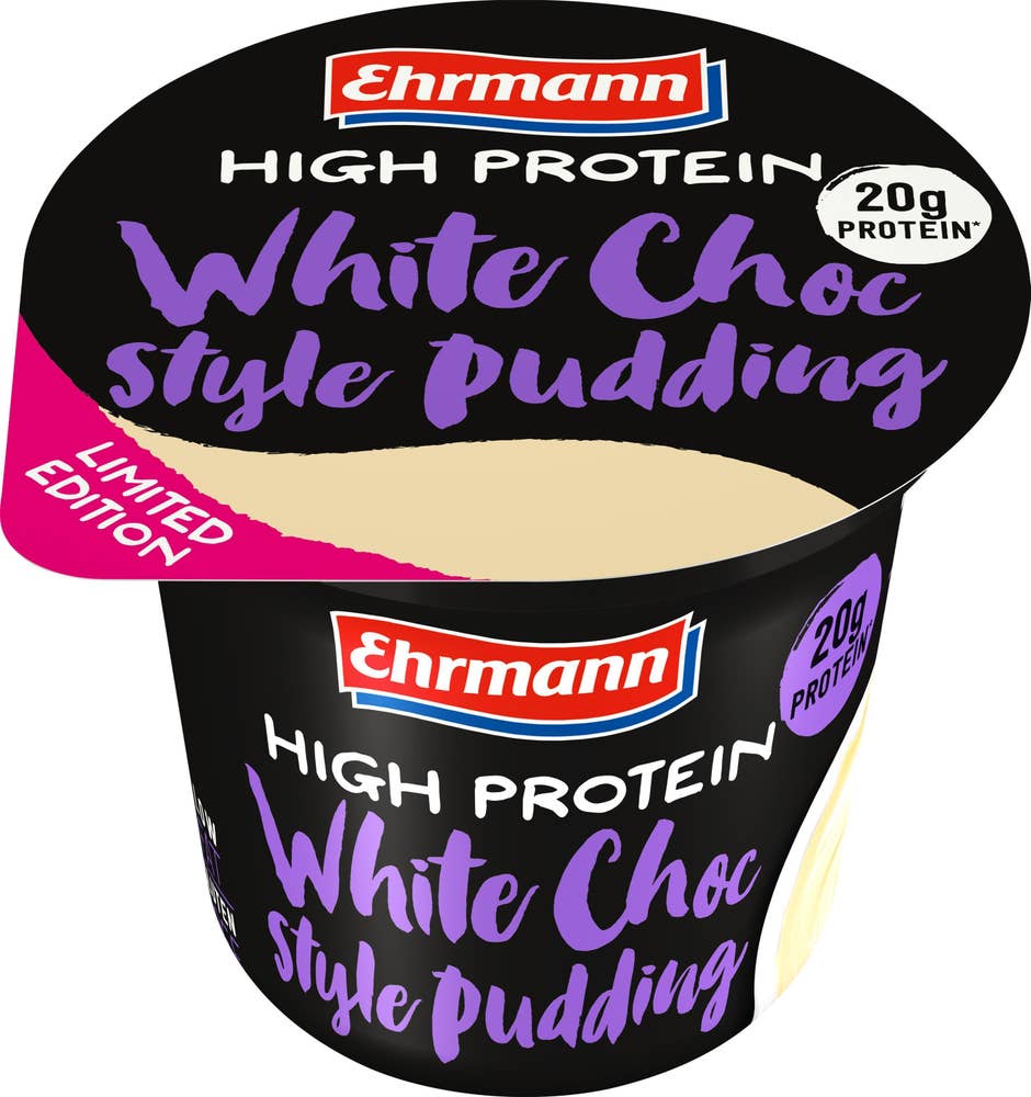 High Protein Proteinpudding Vit Choklad