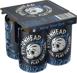 Brutal Brewing Öl Pistonhead Flat Tire 3,5% 4x33cl