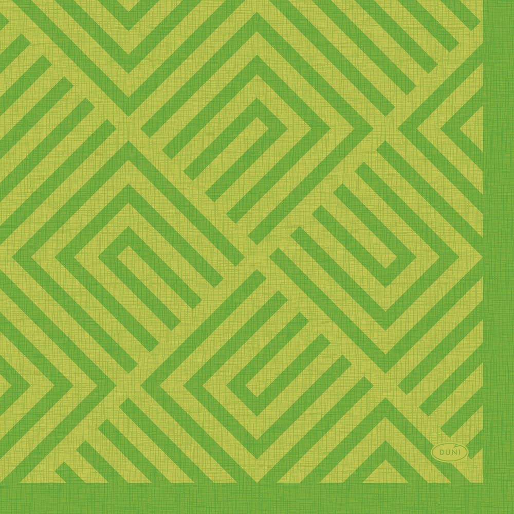 Duni Servett Kiwi Mosaic 3-lag 33x33cm