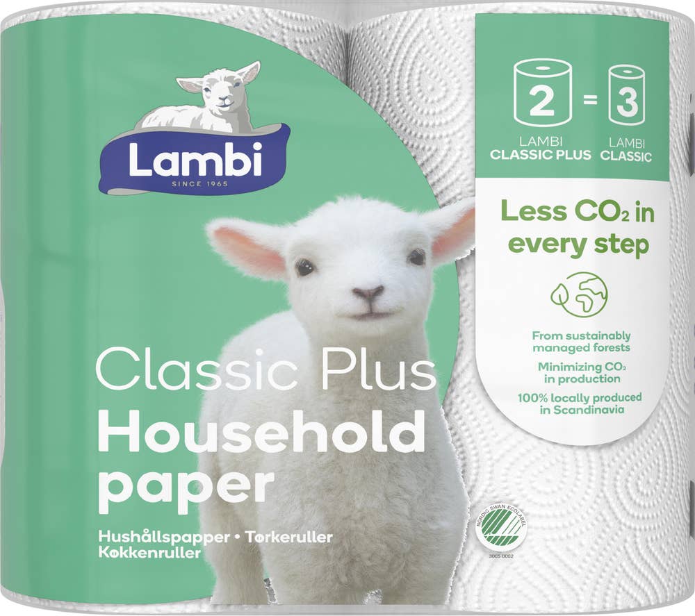 Lambi Hushållspapper Classic Plus