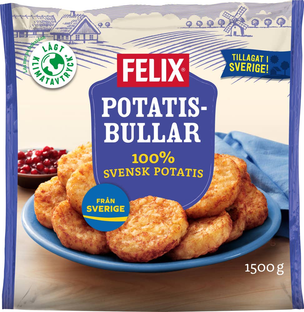 Felix Potatisbullar Frysta