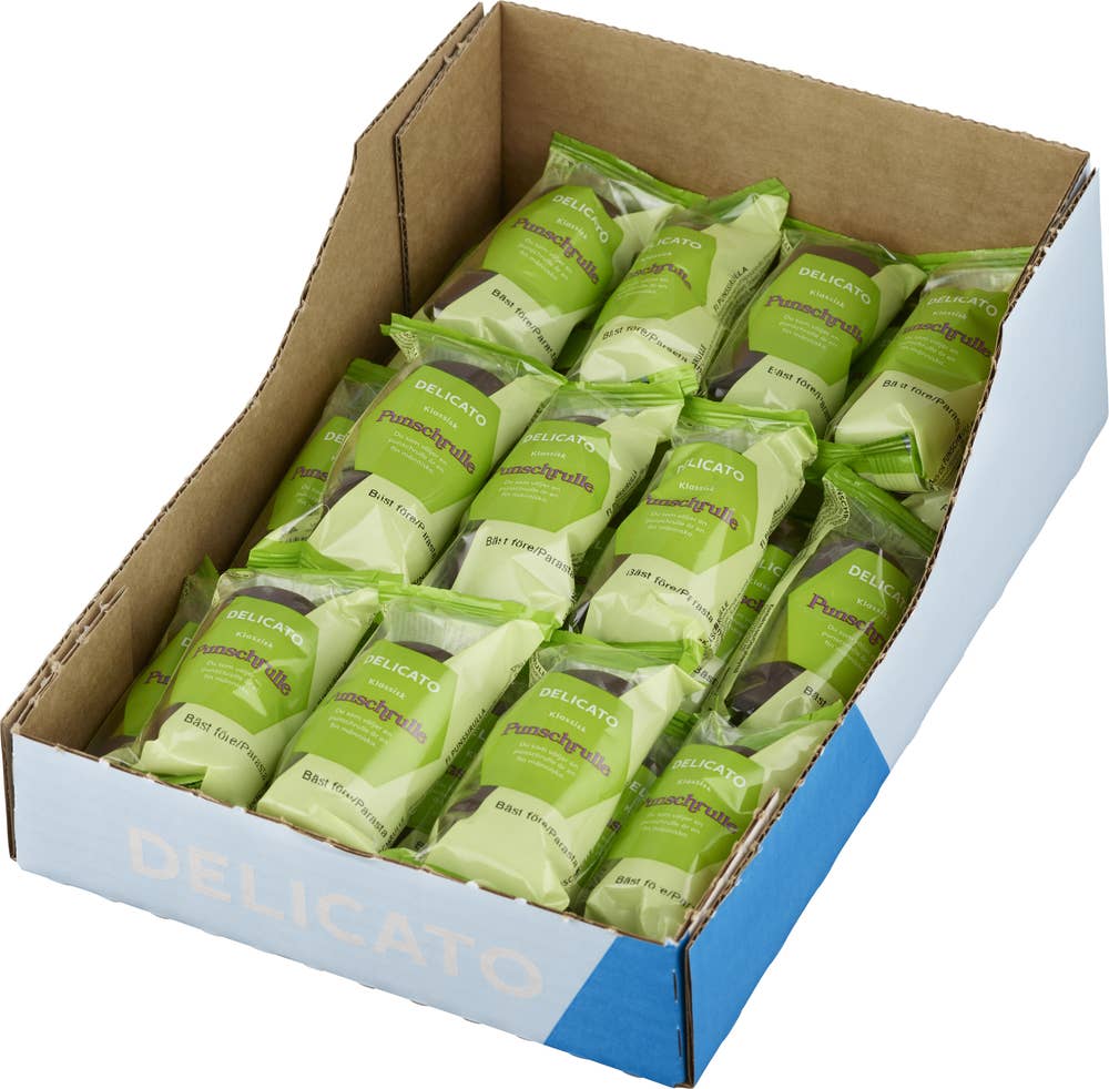 Delicato Punschrulle Styckförpackad 25-p