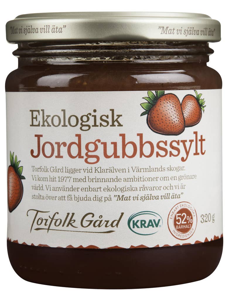 Torfolk Gård Sylt Jordgubb EKO/KRAV