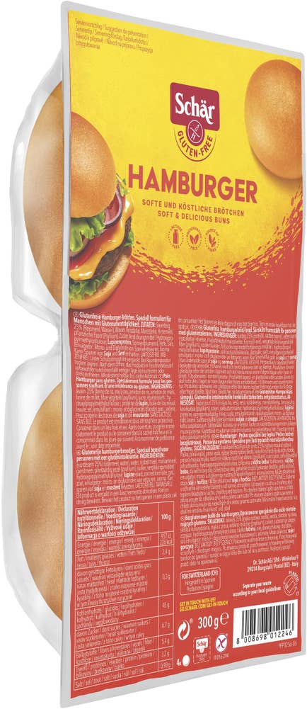 Schär Hamburgerbröd Glutenfri