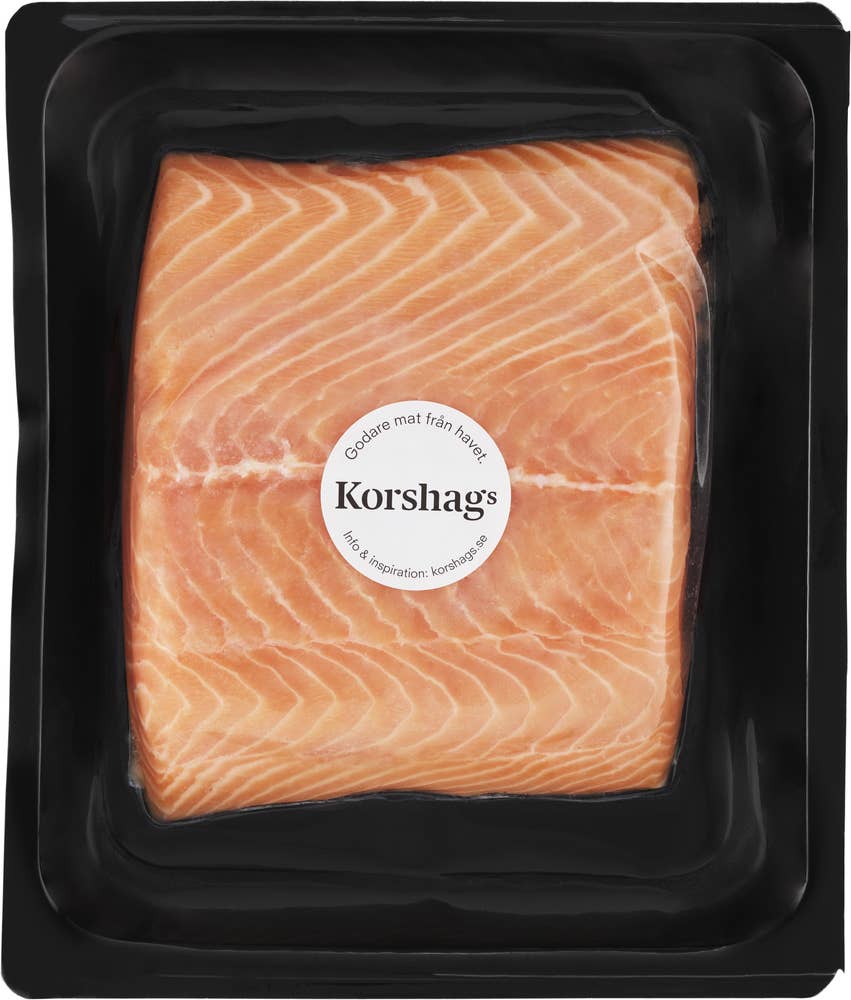 Korshags Laxfilé Färsk i Bit D-Trim Korshags