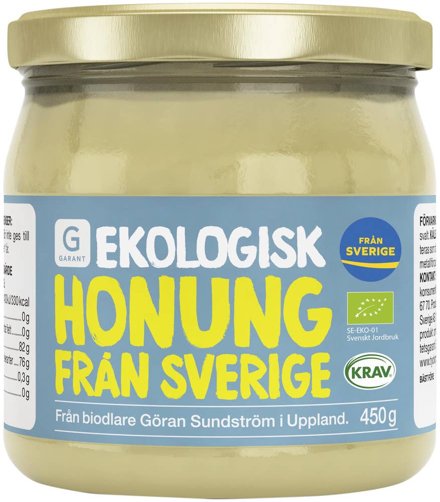 Garant Eko Honung Svensk EKO/KRAV