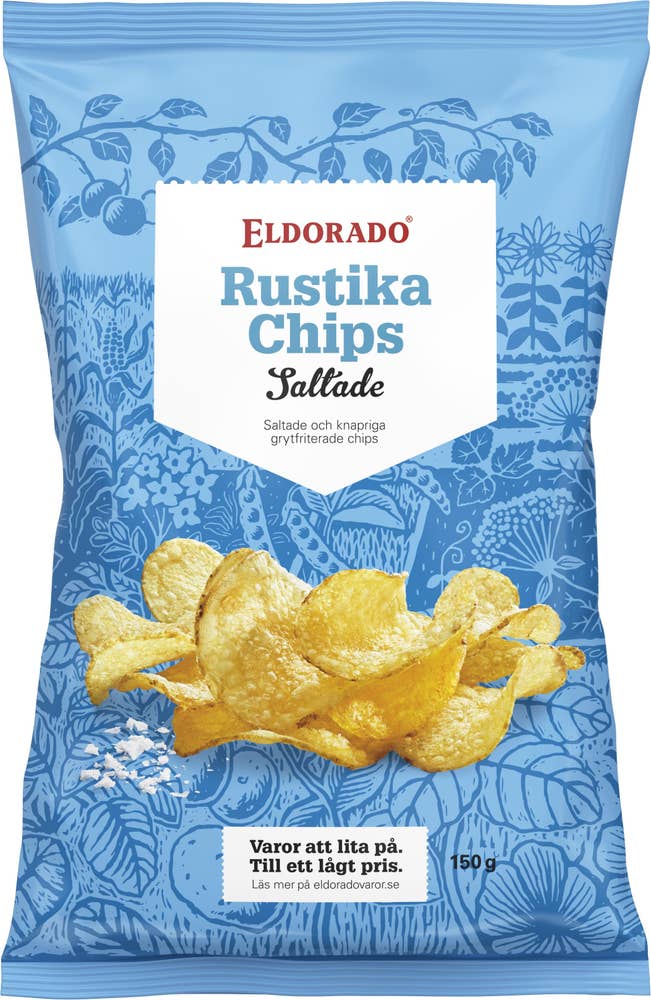 Eldorado Rustika Chips Saltade