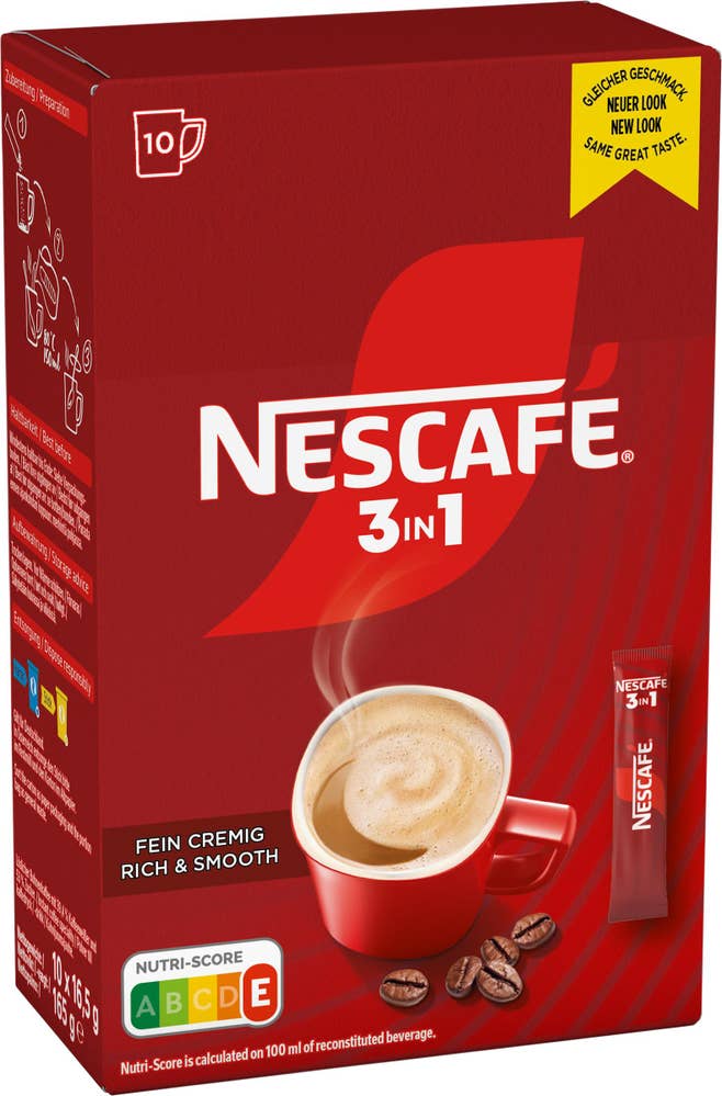 Nescafé Snabbkaffe Original 3-in-1 10-p