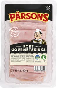 Pärsons Gourmetskinka Kokt Tunna Skivor