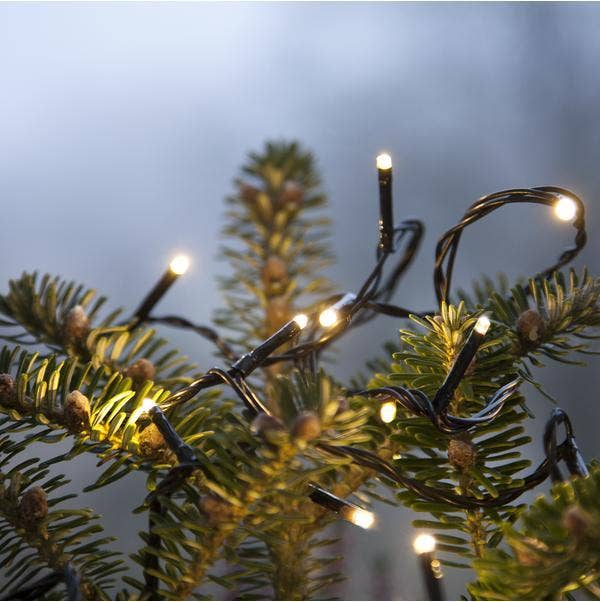 Star Trading Ljusslinga Svart Micro-LED 90L