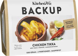 Backup Chicken Tikka Fryst 2 portioner