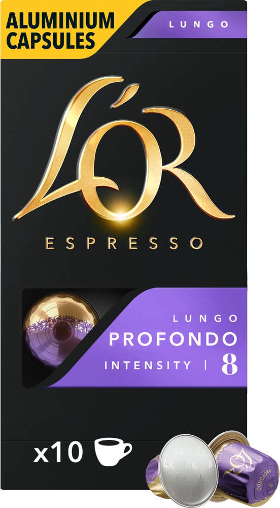 L'Or Lungo Profondo 8 Kaffekapslar