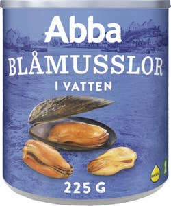 Abba Musslor i Vatten