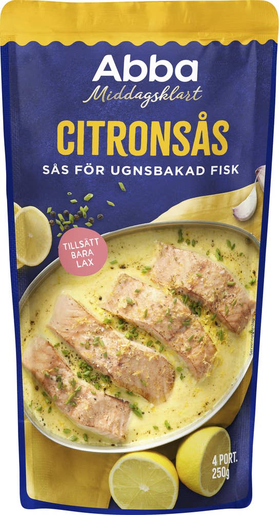 Abba Middagsklart Citronsås för Ugnsbakad Lax