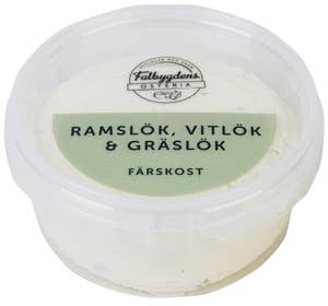 Falbygdens Osteria Färskost Ramslök, Vitlök & Gräslök 30%