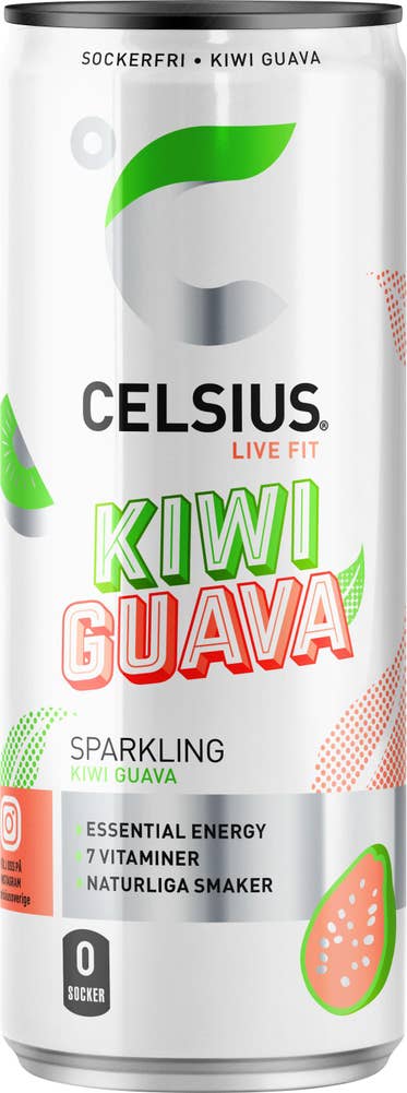 Celsius Energidryck Kiwi Guava