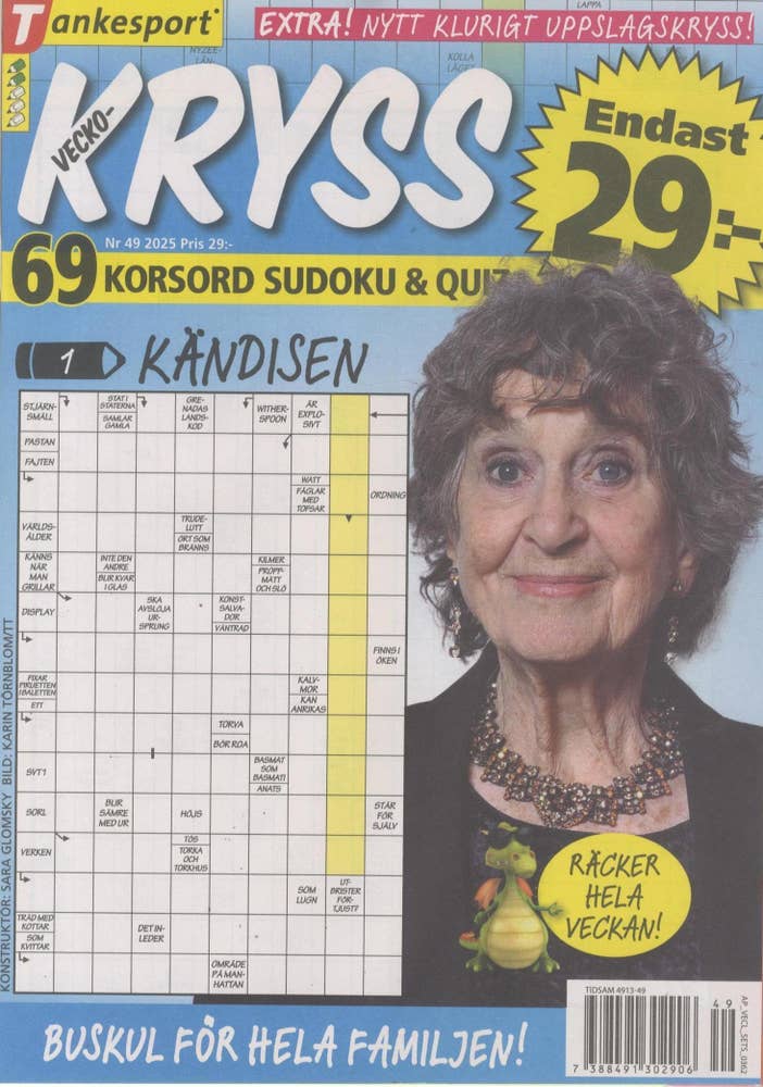 Tidsam Veckokryss Tidsam