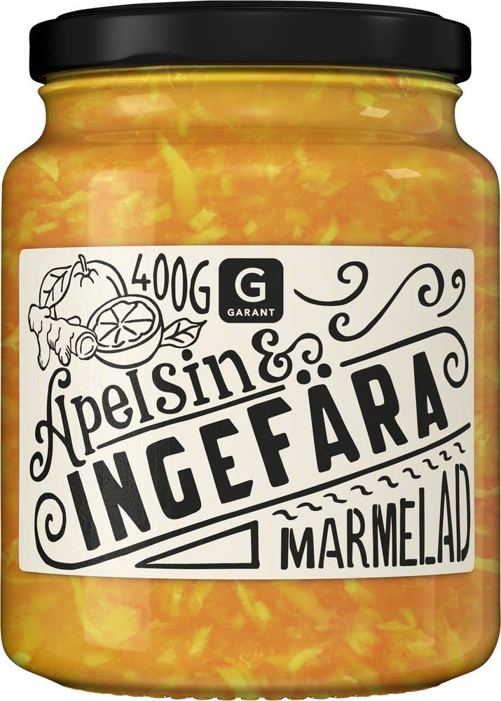 Garant Marmelad Apelsin & Ingefära