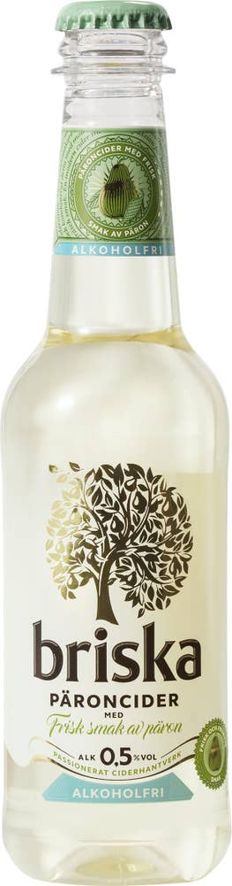 Briska Cider Päron Alkoholfri 0,5%