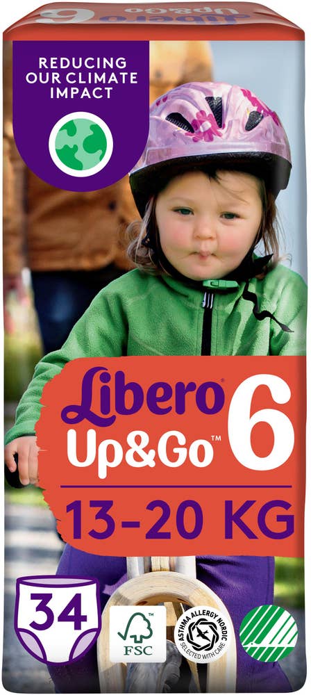 Libero Byxblöja Up&Go (6) 13-20kg